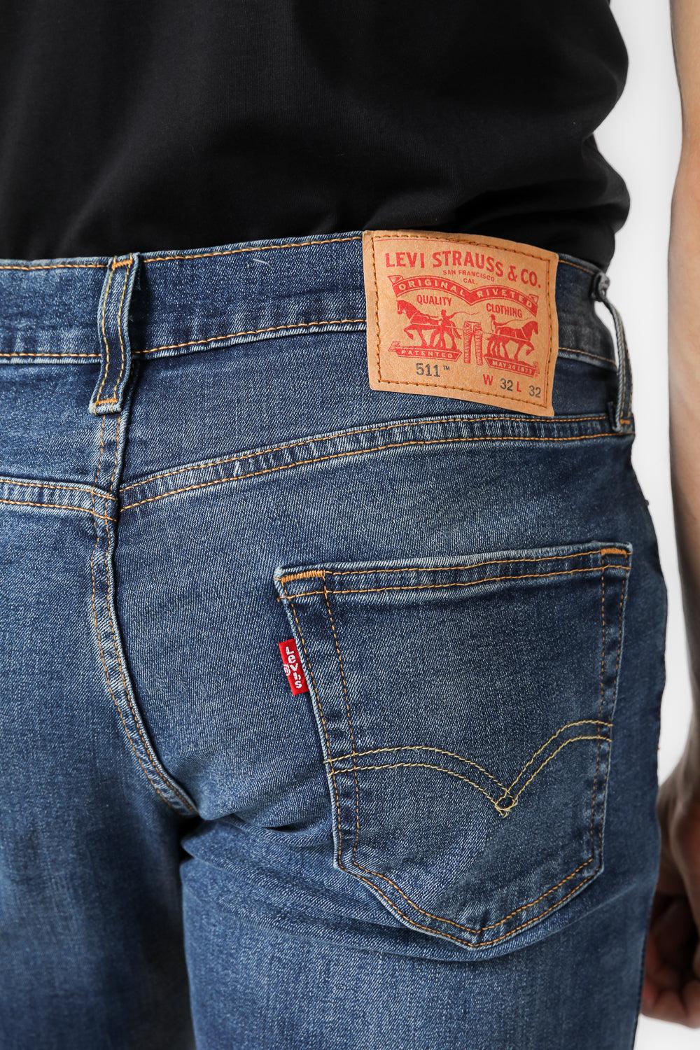 LEVI'S - ג'ינס DARK INDIGO-511 SLIM - MASHBIR//365