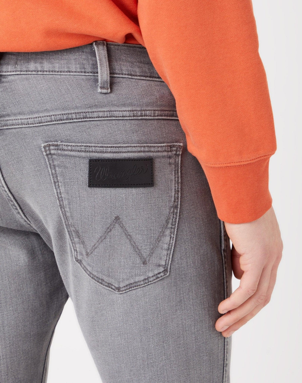 WRANGLER - ג'ינס Denim בצבע אפור ווש - MASHBIR//365