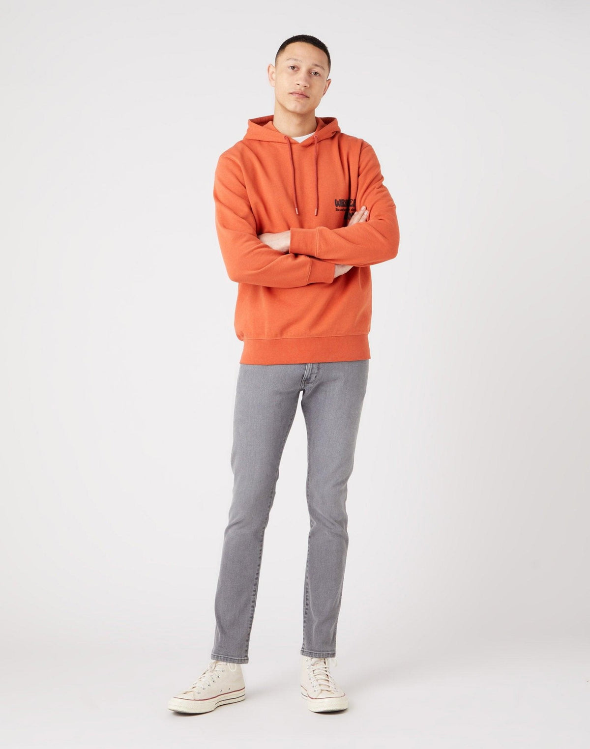 WRANGLER - ג'ינס Denim בצבע אפור ווש - MASHBIR//365