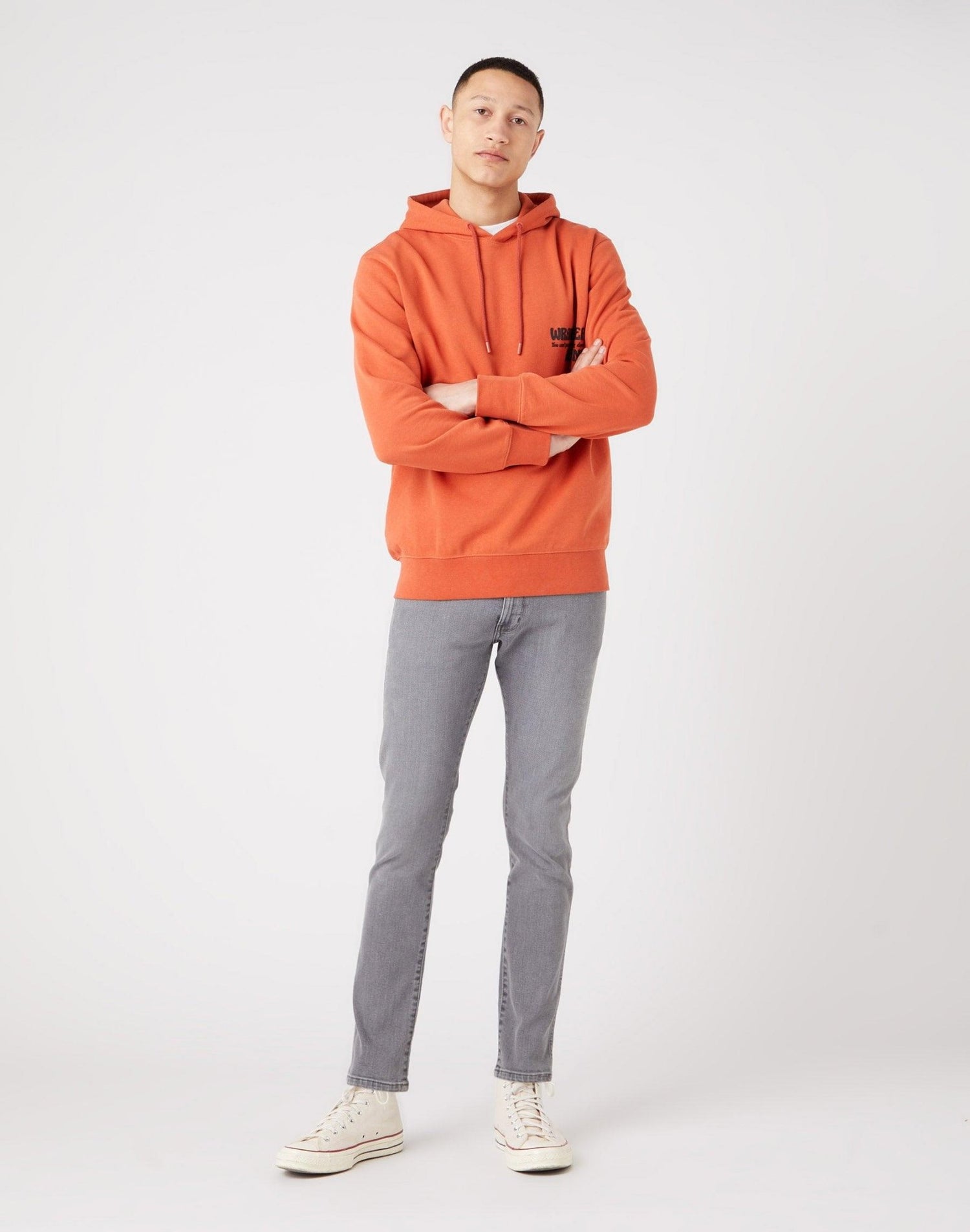 WRANGLER - ג'ינס Denim בצבע אפור ווש - MASHBIR//365