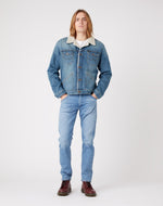 WRANGLER - ג'ינס Denim בצבע כחול בהיר - MASHBIR//365