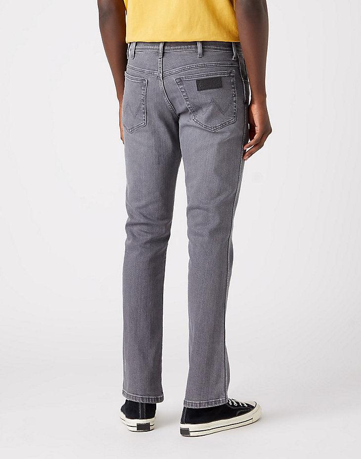 WRANGLER - ג'ינס DENIM חלק בצבע אפור - MASHBIR//365