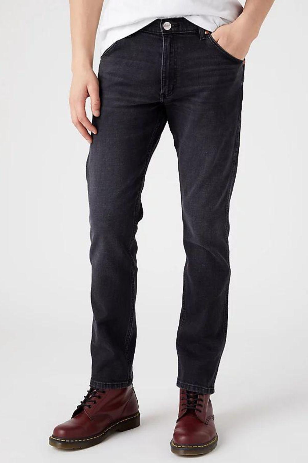 WRANGLER - ג'ינס DEVIL YOU KN שחור - MASHBIR//365