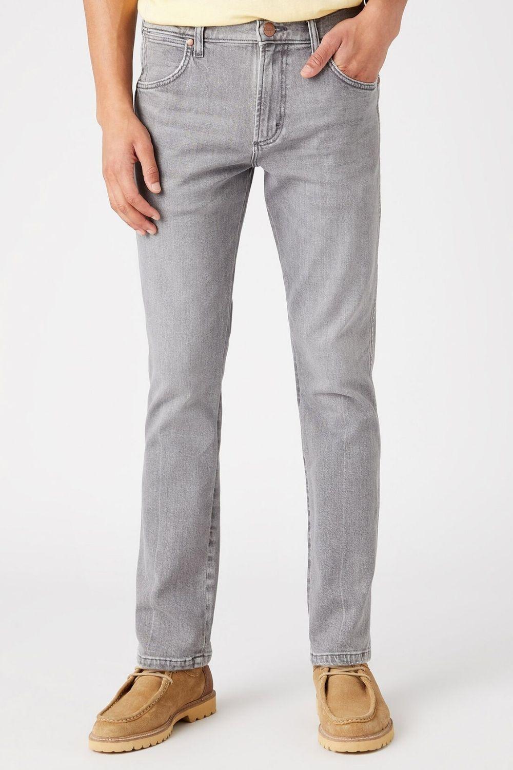 WRANGLER - ג'ינס GREENSBORO אפור - MASHBIR//365