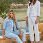 PUNT ROMA - ג'ינס גזרה גבוהה בצבע לבן - MASHBIR//365 - 5