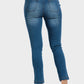 PUNT ROMA - ג'ינס גזרה גבוהה בצבע כחול - MASHBIR//365 - 2
