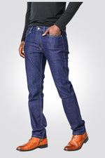 LEVI'S - ג'ינס לגברים DARK INDIGO בצבע כחול כהה - MASHBIR//365