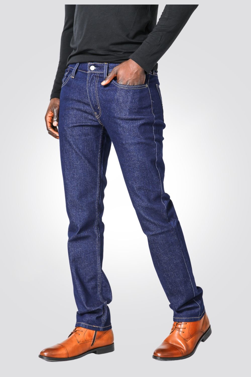 LEVI'S - ג'ינס לגברים DARK INDIGO בצבע כחול כהה - MASHBIR//365