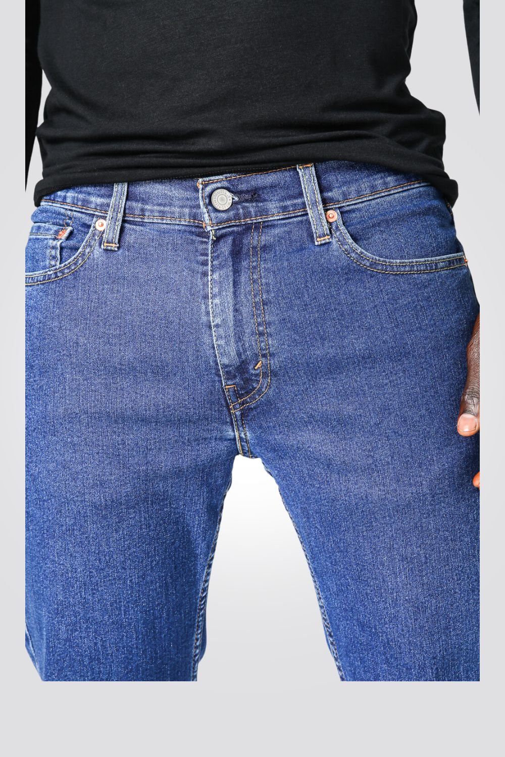 LEVI'S - ג'ינס לגברים INDIGO-POCKETS בצבע כחול בהיר - MASHBIR//365