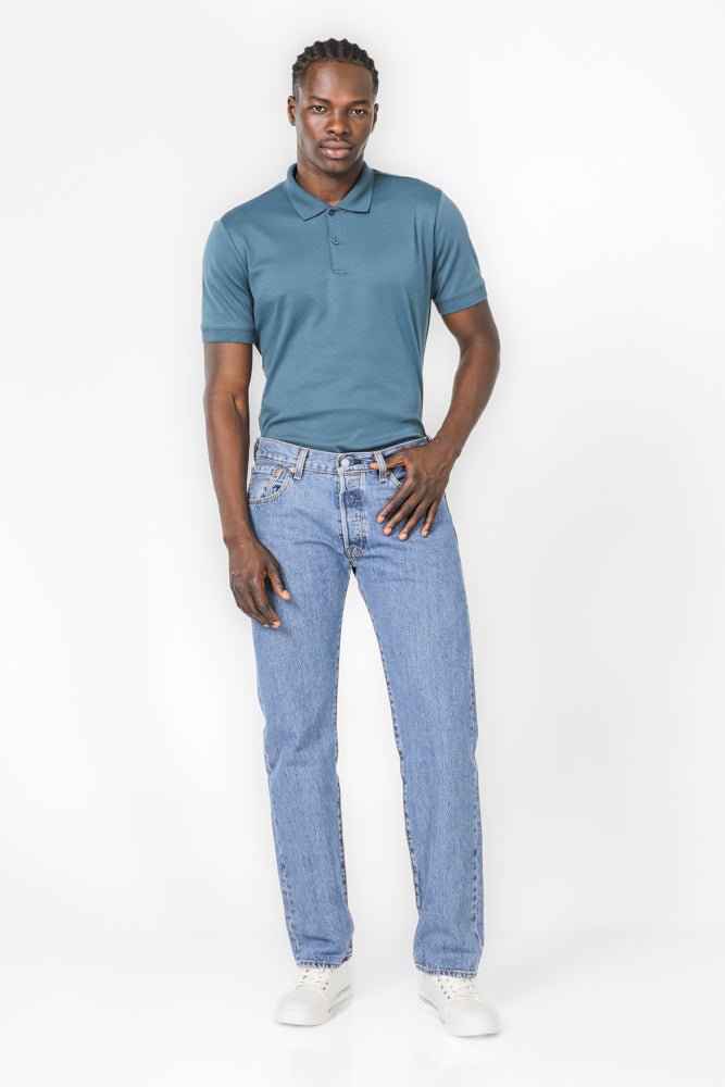 LEVI'S - ג'ינס לגברים STONEWASH 193 בצבע כחול - MASHBIR//365