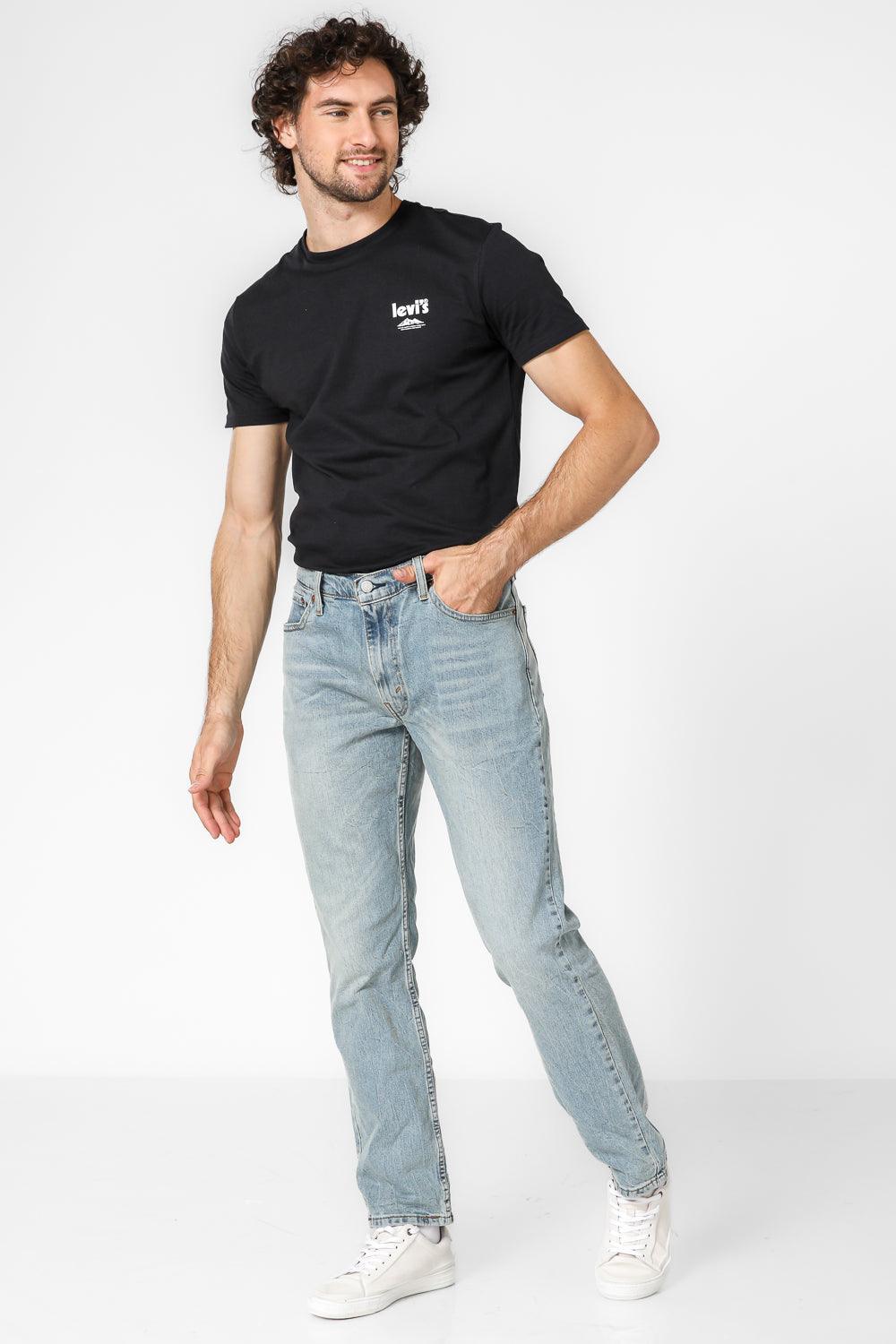 LEVI'S - ג'ינס LIGHT INDIGO-511 SLIM בצבע כחול - MASHBIR//365