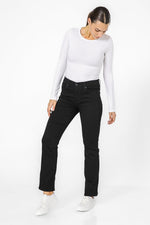 LEVI'S - ג'ינס לנשים 314 Shaping Straight בצבע שחור - MASHBIR//365