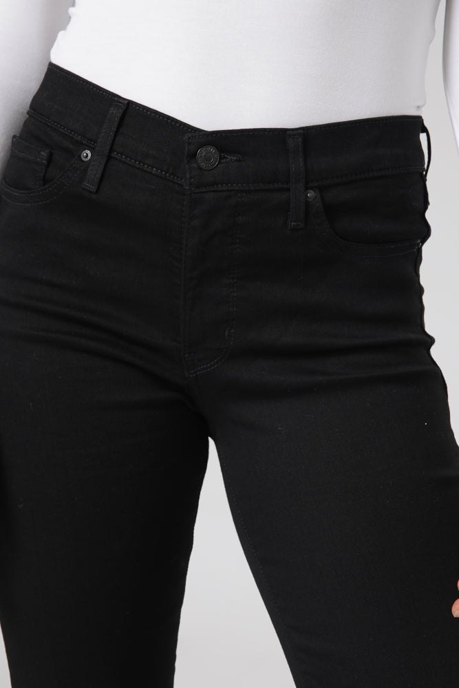 LEVI'S - ג'ינס לנשים 314 Shaping Straight בצבע שחור - MASHBIR//365