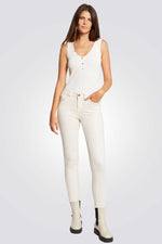 MORGAN - ג'ינס לנשים בצבע בז' - MASHBIR//365