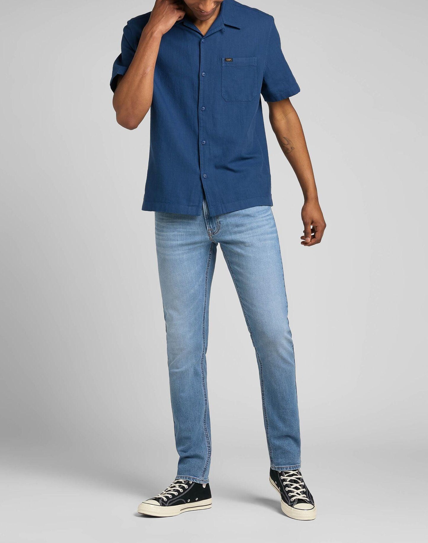 LEE - ג'ינס LUKE בצבע כחול - MASHBIR//365