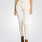 MORGAN - ג'ינס עם פרטי תכשיט בצבע שנהב - MASHBIR//365 - 1
