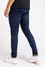 LEE - גינס MALONE SKINNY כחול כהה - MASHBIR//365