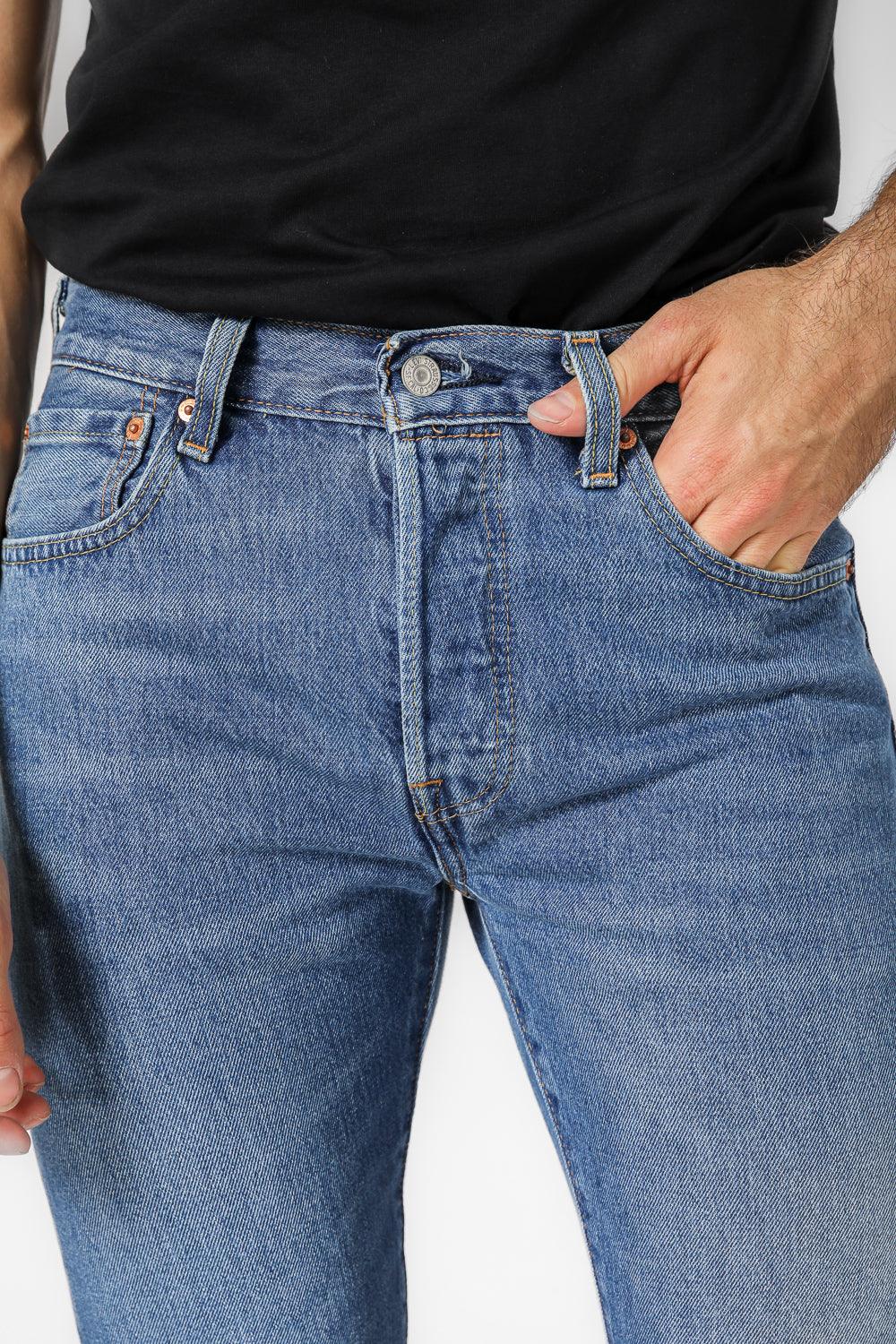 LEVI'S - ג'ינס MED INDIGO 501 בצבע כחול - MASHBIR//365