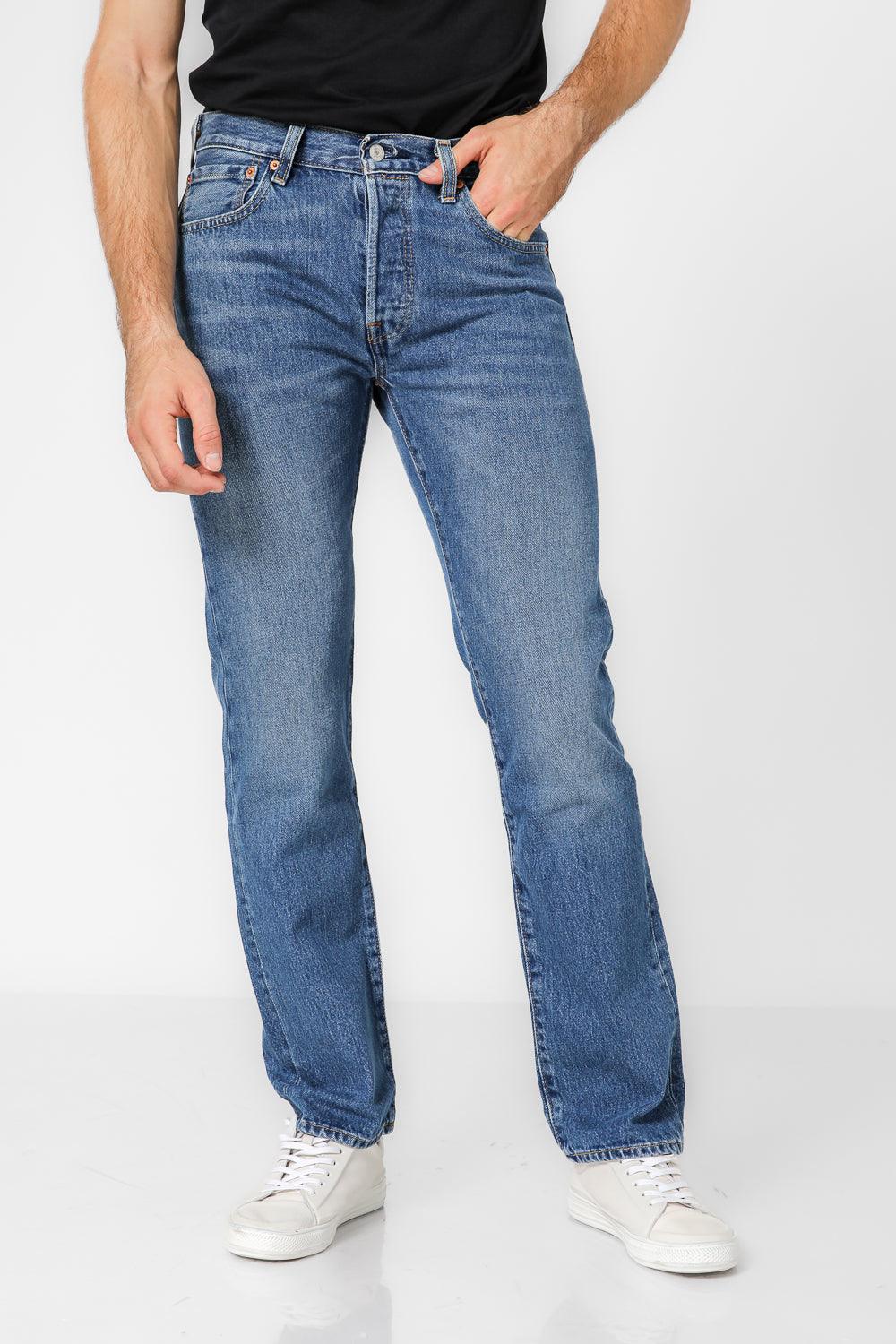 LEVI'S - ג'ינס MED INDIGO 501 בצבע כחול - MASHBIR//365