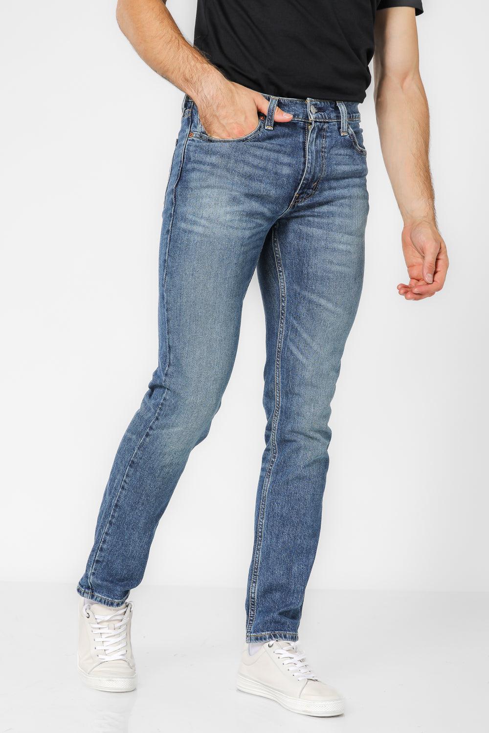 LEVI'S - ג'ינס משופשף MED INDIGO 511 SLIM - MASHBIR//365