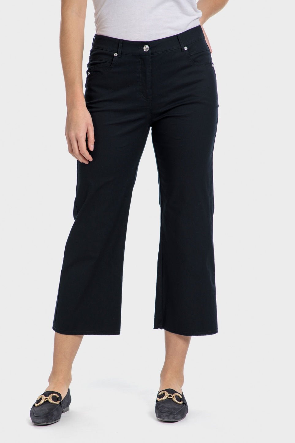 PUNT ROMA - ג'ינס מתרחב בצבע נייבי - MASHBIR//365