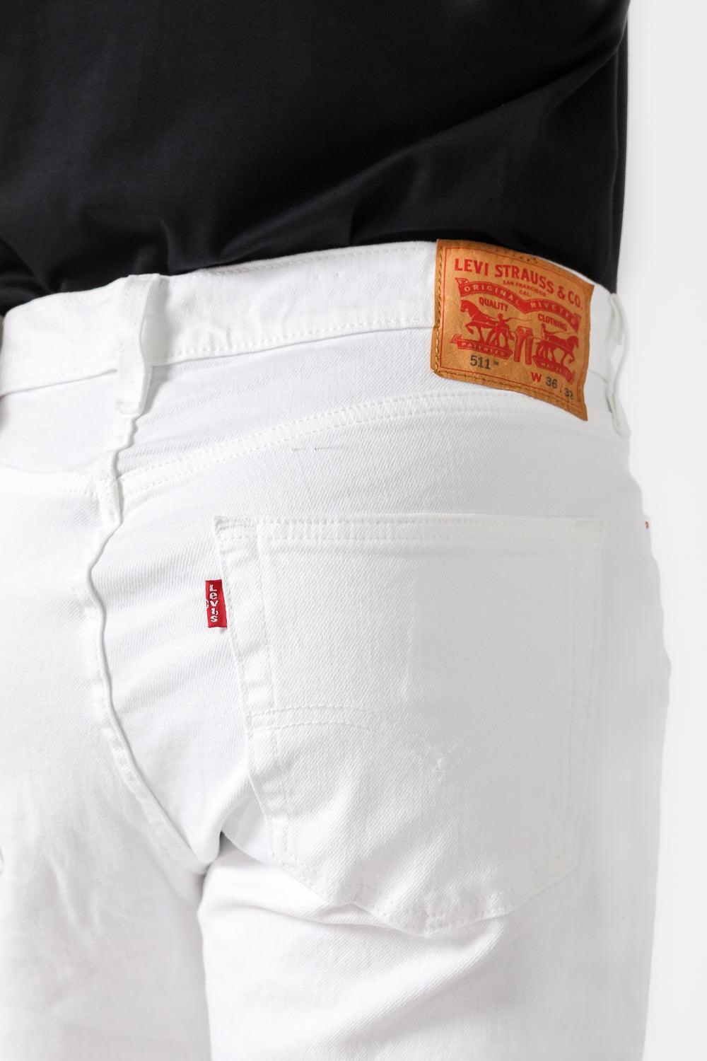 LEVI'S - ג'ינס NEUTRAL 511 SLIM בצבע לבן - MASHBIR//365
