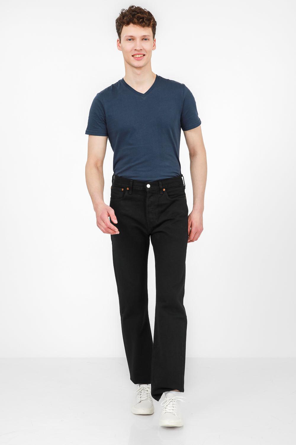 LEVI'S - ג'ינס ORIGINAL FIT 501 שחור - MASHBIR//365