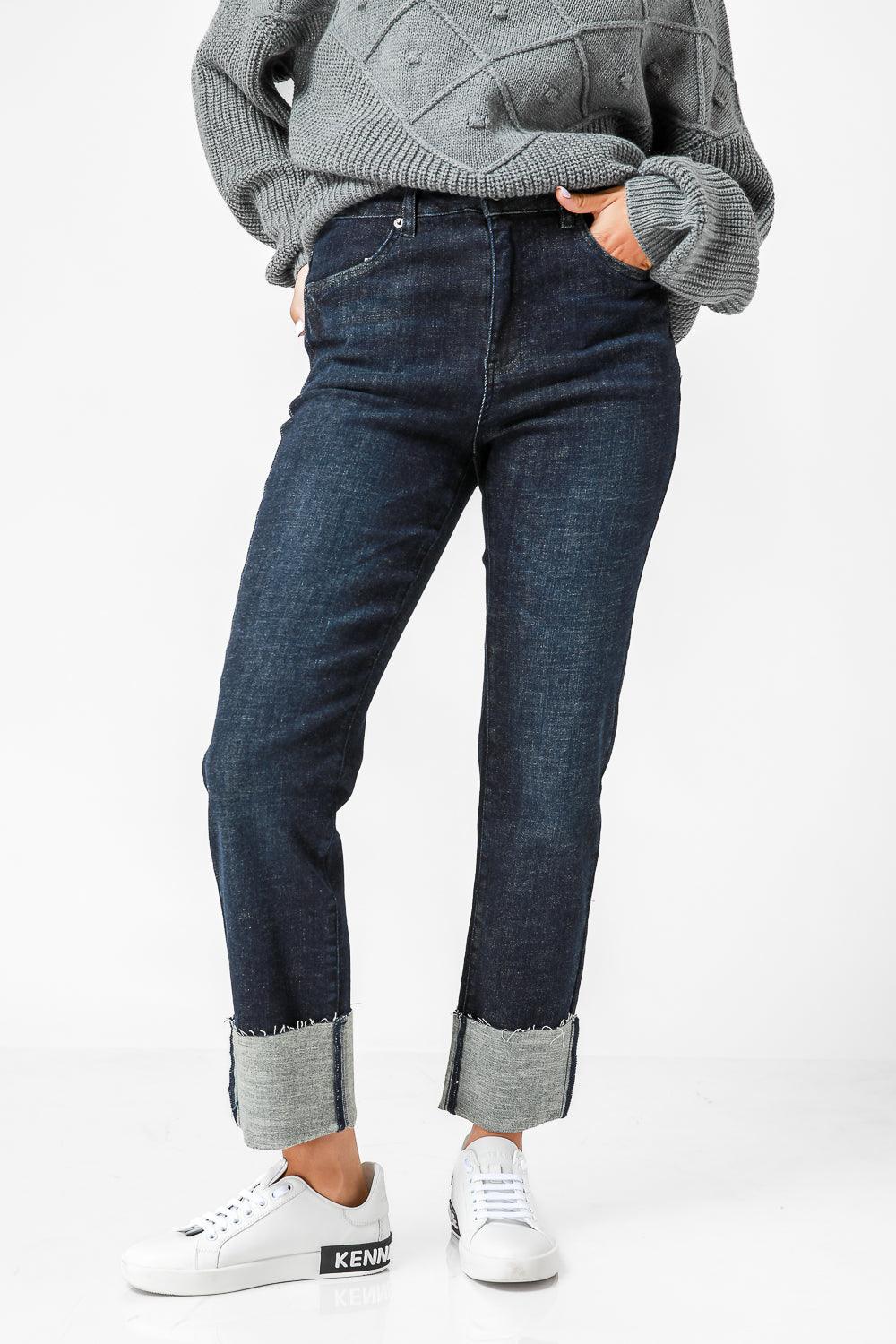 KENNETH COLE - ג'ינס RAW צבע כחול - MASHBIR//365