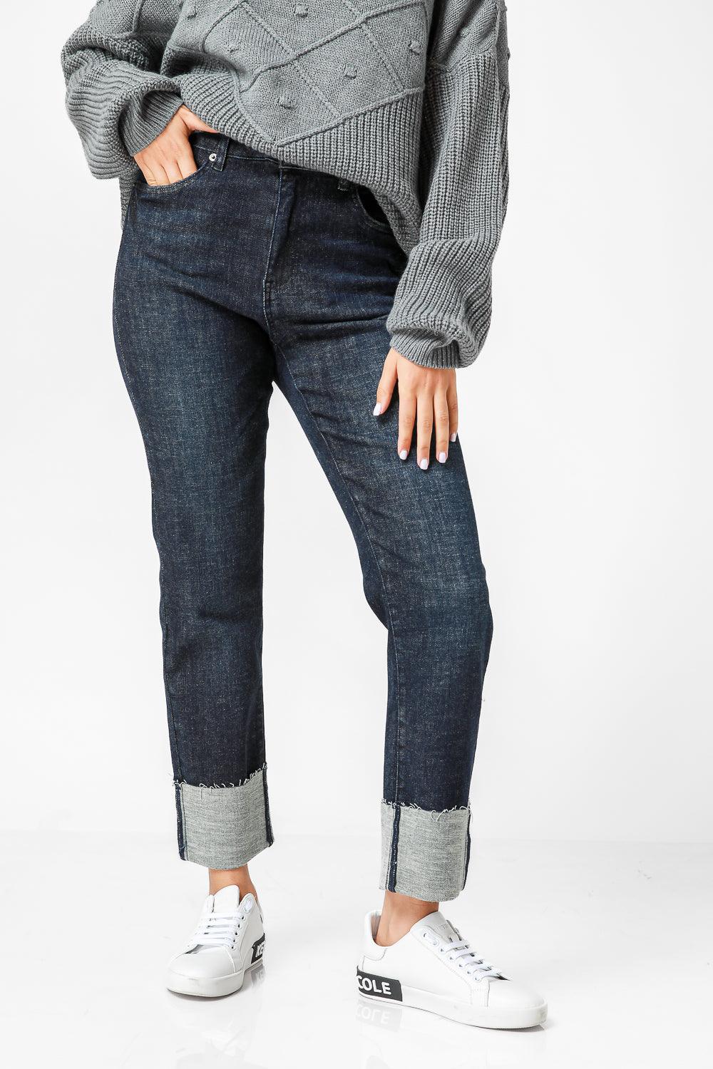 KENNETH COLE - ג'ינס RAW צבע כחול - MASHBIR//365