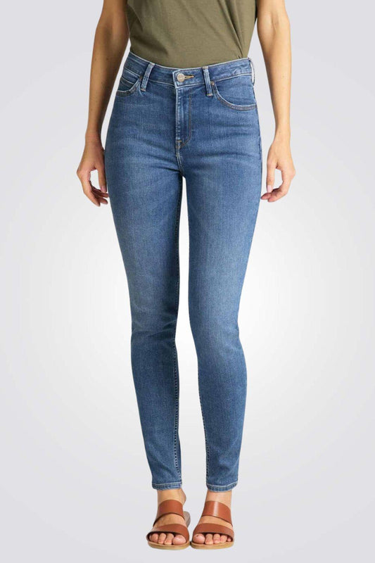 LEE - ג'ינס SCARLETT HIGH בצבע כחול - MASHBIR//365