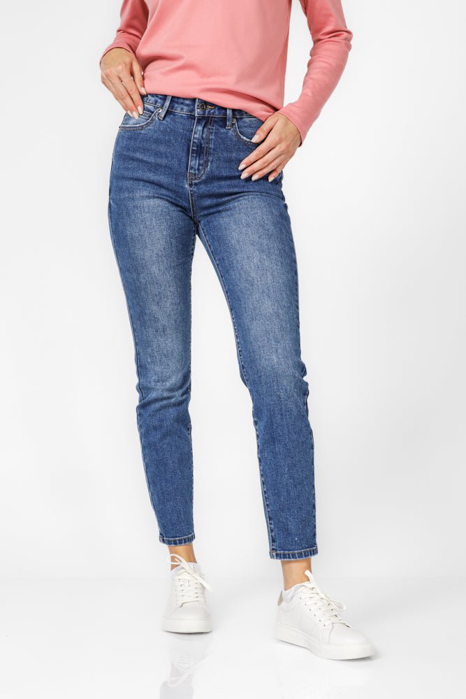KENNETH COLE - ג'ינס סקיני בצבע כחול - MASHBIR//365