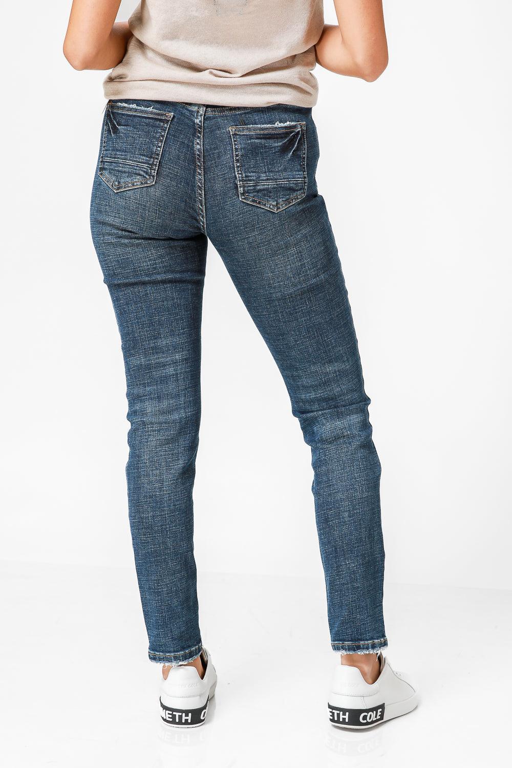 KENNETH COLE - ג'ינס סקיני DARK JEANS כחול כהה - MASHBIR//365