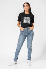 KENNETH COLE - ג'ינס סקיני LIGHT WASH אפור כחול - MASHBIR//365