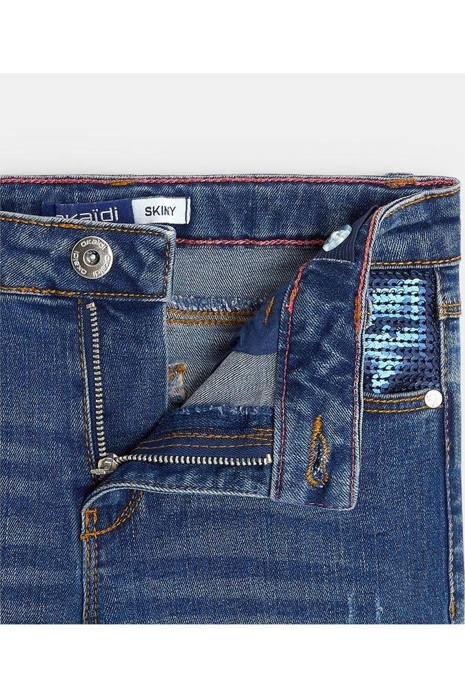 OKAIDI - ג'ינס סקיני שטיפה ילדות - MASHBIR//365
