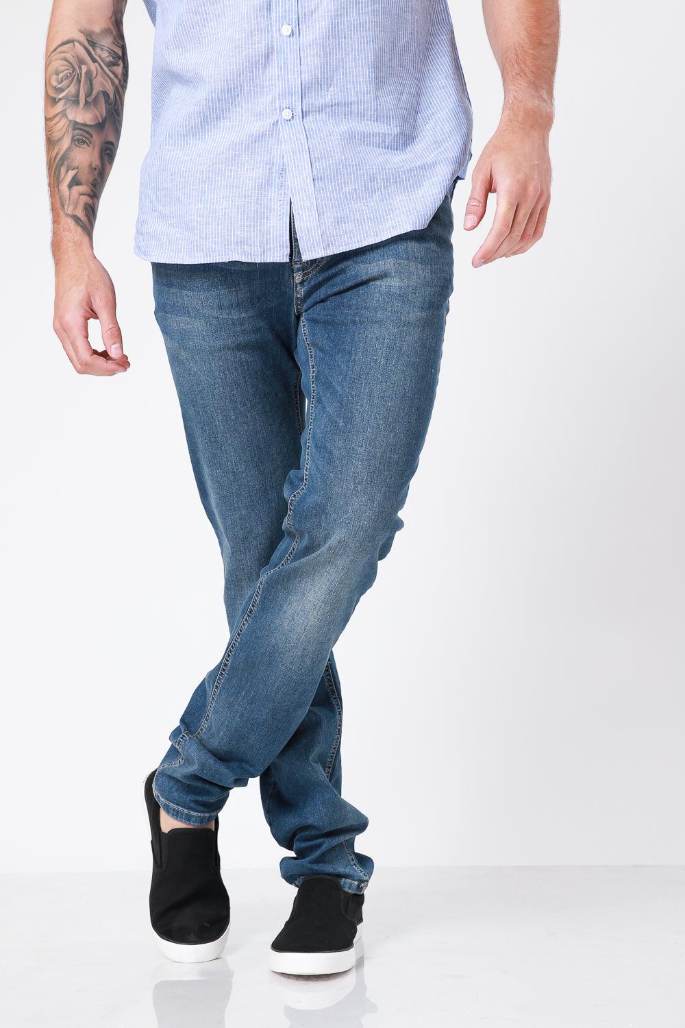 KENNETH COLE - ג'ינס סקיני כחול בהיר - MASHBIR//365