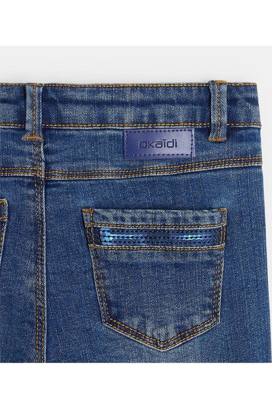 OKAIDI - ג'ינס סקיני כחול לילדות - MASHBIR//365