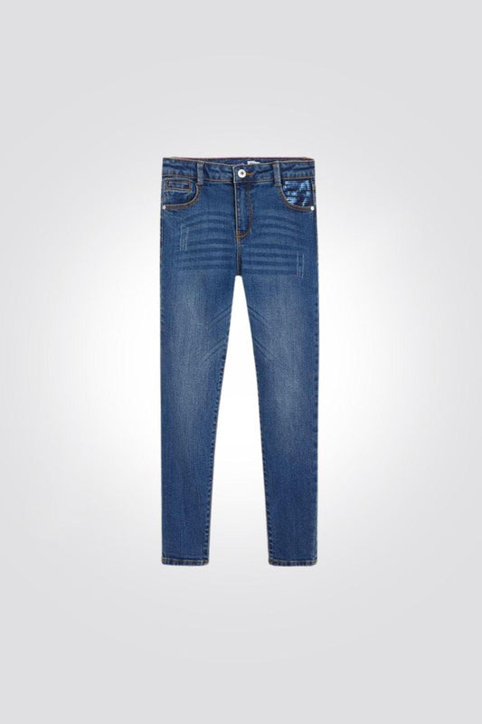 OKAIDI - ג'ינס סקיני כחול לילדות - MASHBIR//365