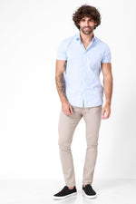 KENNETH COLE - ג'ינס סטרץ' צבע חאקי - MASHBIR//365