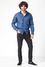 KENNETH COLE - ג'ינס סטרץ' צבע שחור - MASHBIR//365