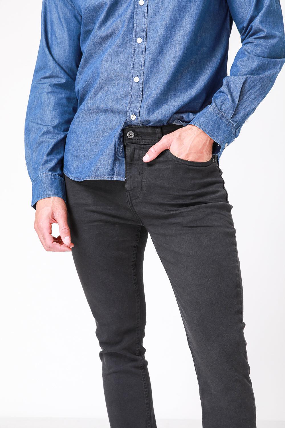 KENNETH COLE - ג'ינס סטרץ' צבע שחור - MASHBIR//365