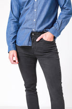 KENNETH COLE - ג'ינס סטרץ' צבע שחור - MASHBIR//365