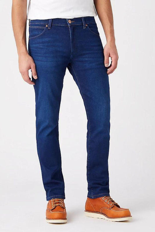 WRANGLER - ג'ינס כחול כהה DENIM PANTS 5 POCKET - MASHBIR//365