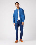 WRANGLER - ג'ינס כחול כהה DENIM PANTS 5 POCKET - MASHBIR//365