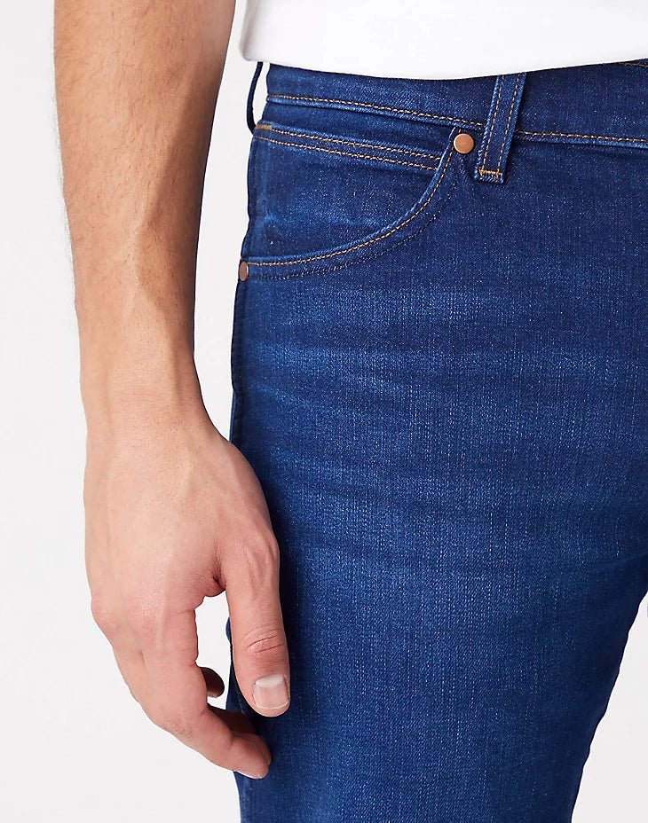 WRANGLER - ג'ינס כחול כהה DENIM PANTS 5 POCKET - MASHBIR//365