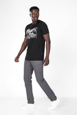 KENNETH COLE - ג'ינס כותנה לייקרה בצבע אפור - MASHBIR//365