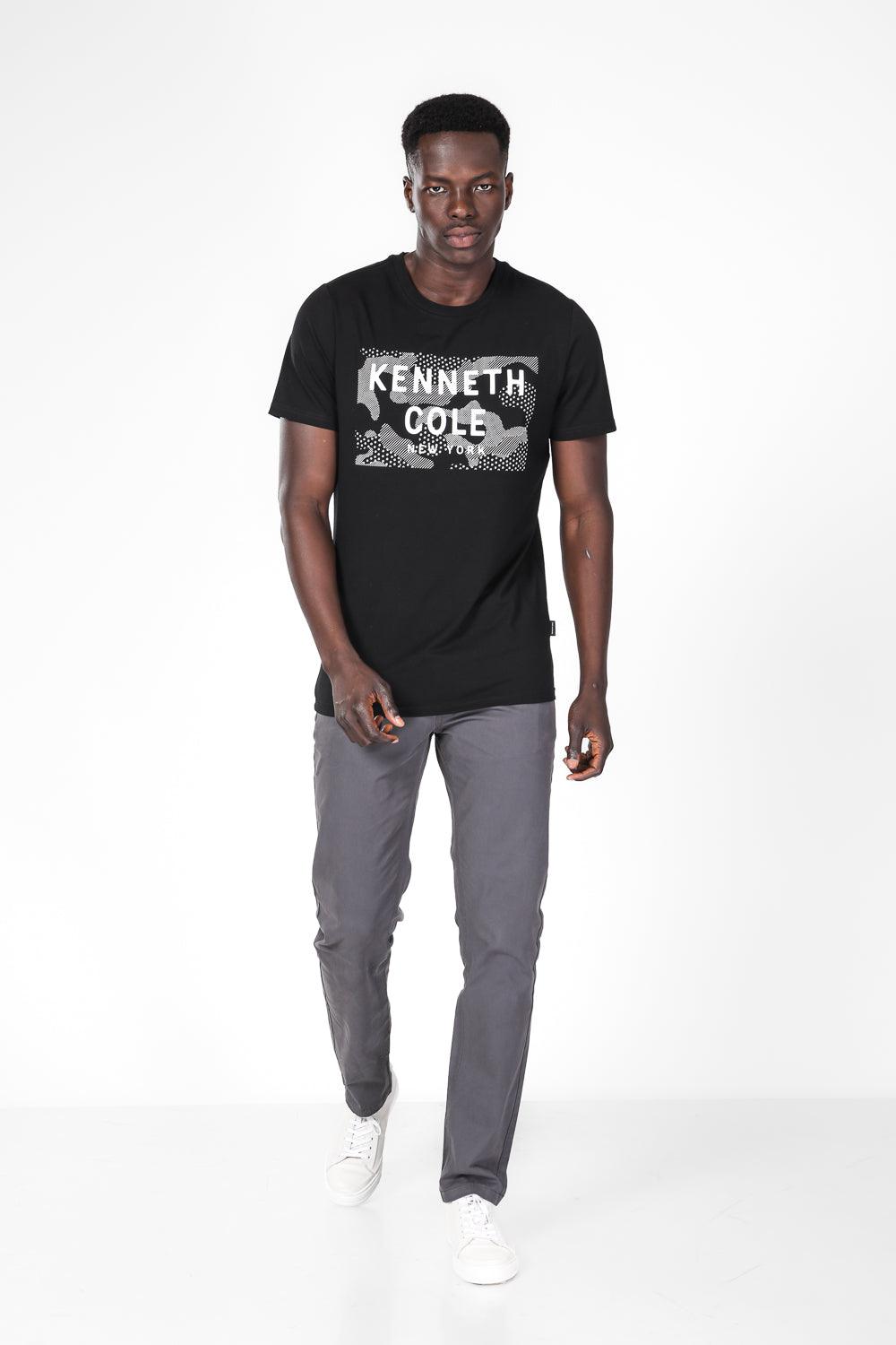 KENNETH COLE - ג'ינס כותנה לייקרה בצבע אפור - MASHBIR//365