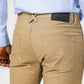 KENNETH COLE - ג'ינס כותנה לייקרה בצבע כאמל - MASHBIR//365 - 10
