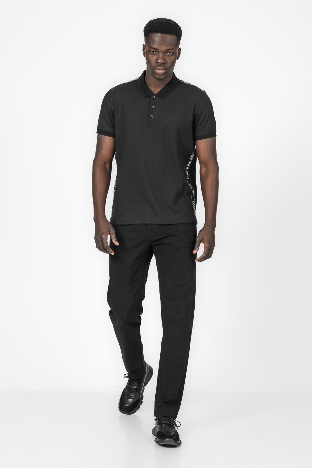 KENNETH COLE - ג'ינס כותנה לייקרה בצבע שחור - MASHBIR//365