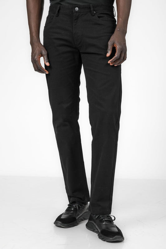 KENNETH COLE - ג'ינס כותנה לייקרה בצבע שחור - MASHBIR//365