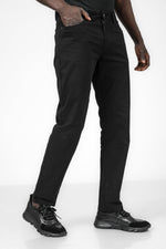 KENNETH COLE - ג'ינס כותנה לייקרה בצבע שחור - MASHBIR//365